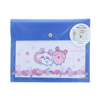 Stationery Chiikawa Goods Flat Case Multifunctional Yozakura S8726680 Sun-Star
