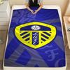1pz Coperta in Flanella con Fantasia Leeds United Adatta a Tutte le Stagioni per Arredamento Casa Calore e Comfort Regali Regalo Festivo