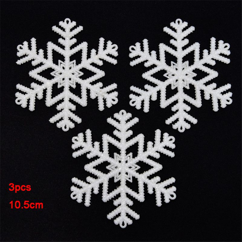 Elegant Christmas Tree Pendant Set With Shimmering Reindeer And Snowflake Baubles