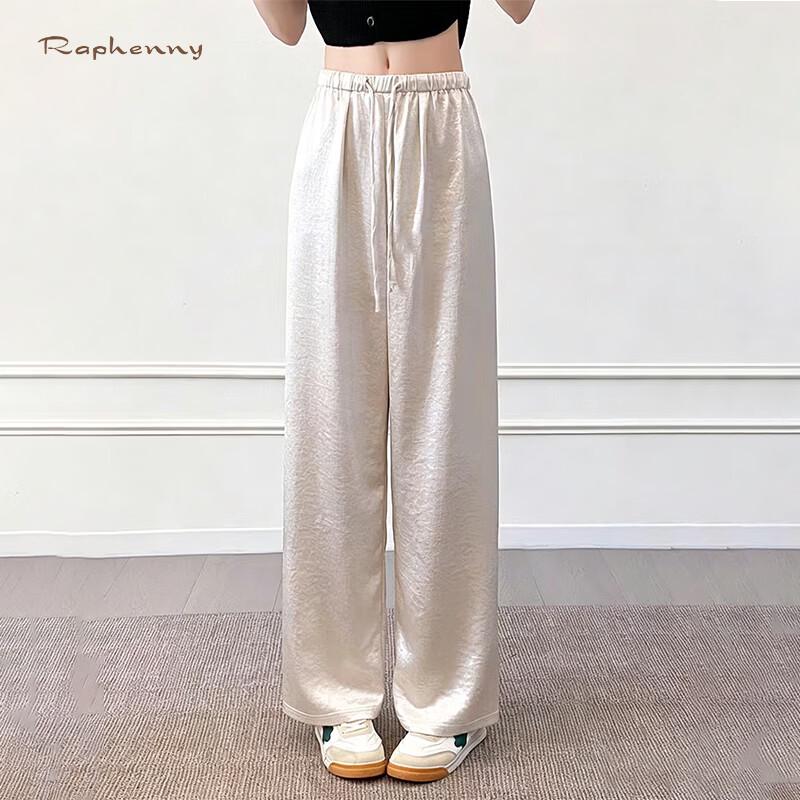 

Raphenny Women s PH752 Straight-Leg Casual Trousers S