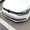 Front Bumper Spoiler Body Kit Diffuser For VW Polo 6R 6C 2009 2010 2011-2017 Front Lip Chin Splitter Protector Cover