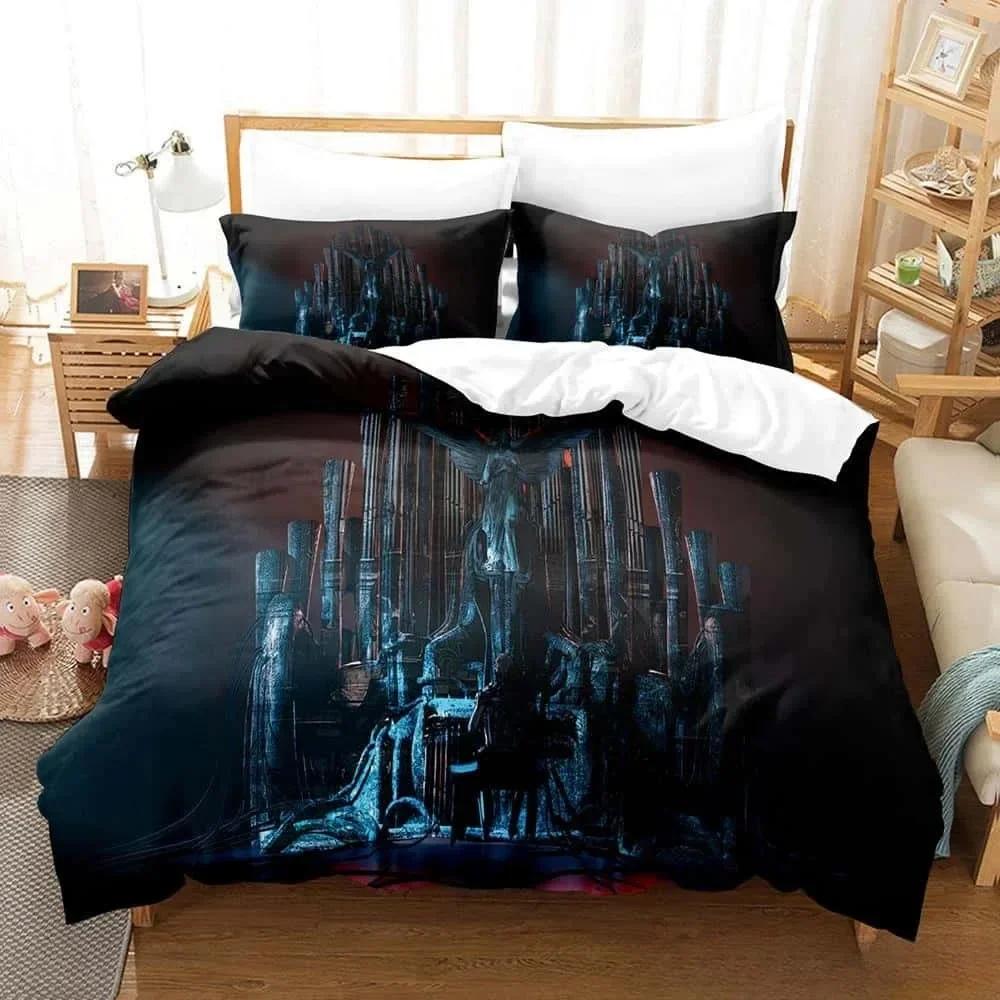 

New Anime Game TRIGUN STAMPEDE Beding Set Printed Bed Linen Set With Pilowcase Soft Duvet Cover Soft Single Double Quen Super King-Sized Dimensionsd 135*200cm Eu-Single