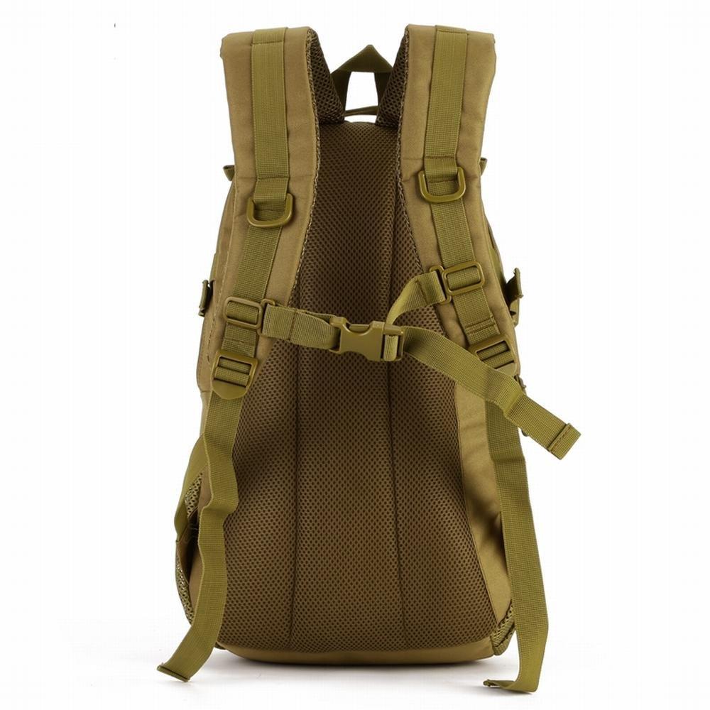[PHOENIX IKKI] 25L Lightweight Camouflage Backpack, 5 Colors Available, Durable, Water-Resistant, Unisex, Outdoor Backpack, Casual Daypack, Brown