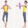 Yoga Pilates Ring Langlebiger Rutschfester Übungsring Magischer Übungsring mit Doppelgriff für Oberschenkel Beckenbodenmuskulatur Training