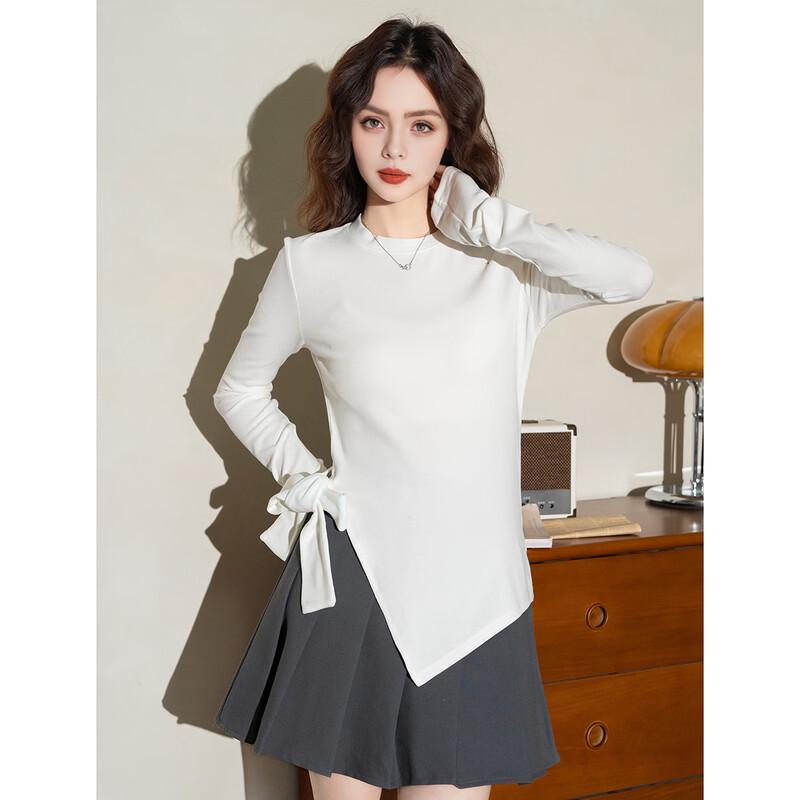 ET BOITE Irregular Design Casual T-Shirt L