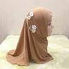 Zum Überziehen Kinder Hijab Jersey Material Islamisches Kopftuch Schönes Mädchen Hijab Eid
