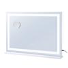Lighted Makeup Mirror 3 Color Vanity w/ USB Desktop Wall-mount 31.5x21.7in