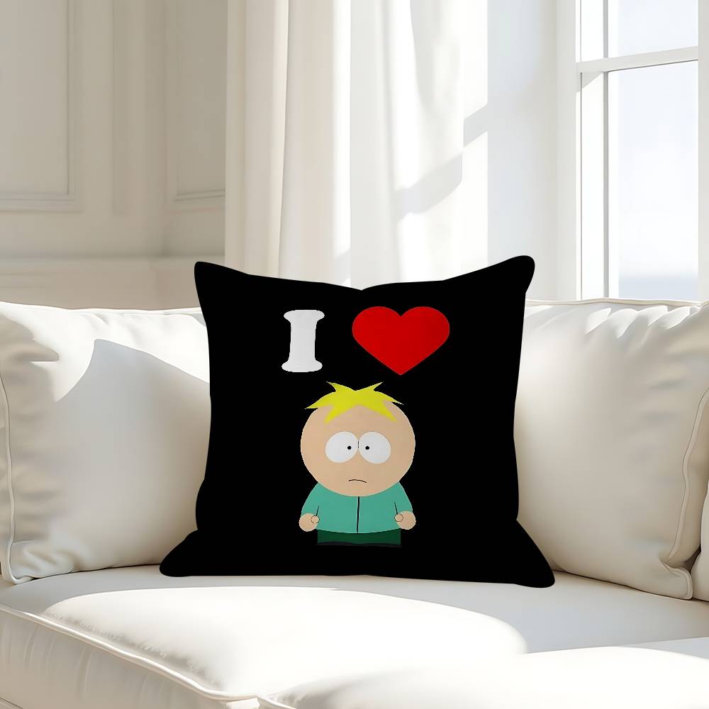 

Anime South Park Butters Pillow Case Removable Washable Cushion Cover – All-Season Soft Linen 16x16Inch