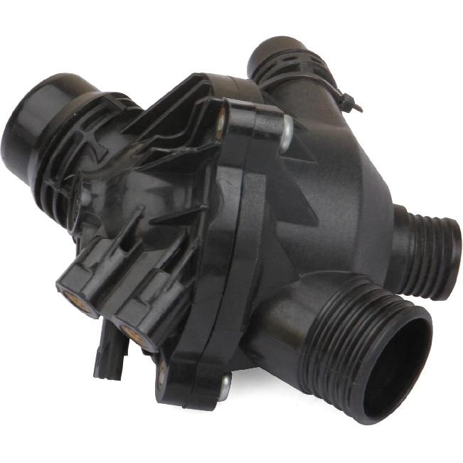 MITZONE Engine Coolant Thermostat Assembly Compatible with BMW E90 E92 E60 E83 323i 325i 328i 330i 335i 525i 528i x3 Z4 128i Replace 11537549476