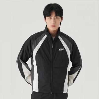Fila Crinkle Half Layer Color Block Ventilation Windbreaker Fs2jkg2104x