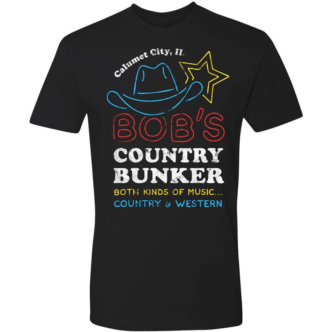 

Retro Tee T Shirt Bobs Country Bunker Venue Novelty Blues Brothers 2XL