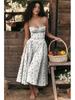 2024 French Retro Long Slip Dress - Court Style Dopamine Outfit