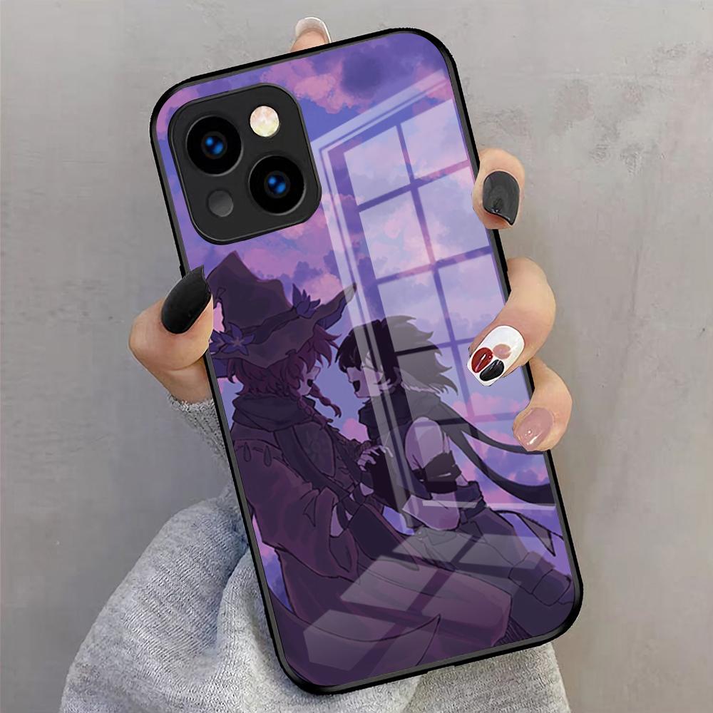 A-Azuretime Two Time A-Azure Phone Case For IPhone 17 Pro Max 16 15 14 Pro Max 13 11 X Xs Xr 8 7Plus Glass Cover