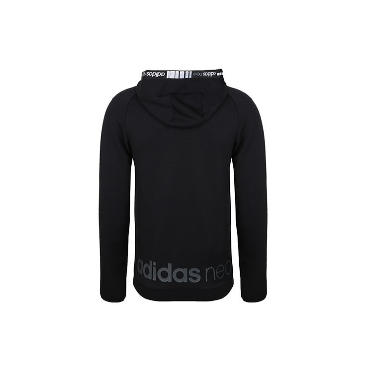 Adidas Comfortable Casual Sports Hoodie Men Hoodie Black DW8142