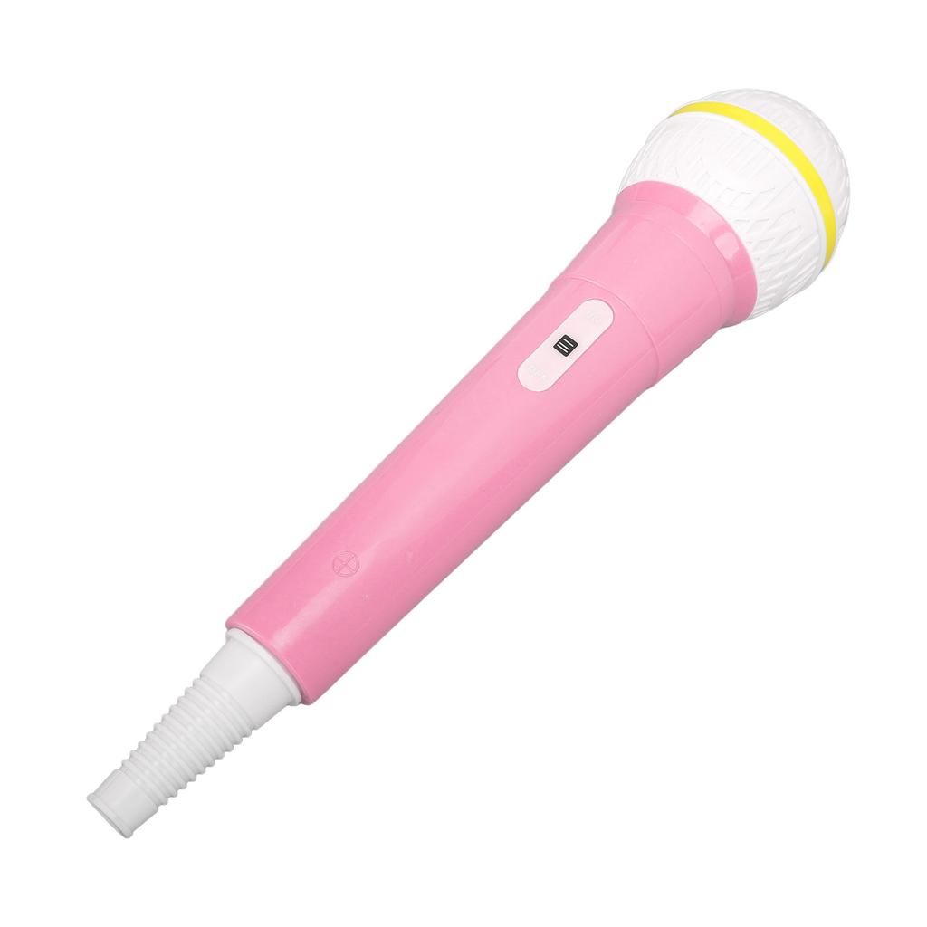 Fake Microphone Safe Odorless Simulation Microphone Prop Pretend Mic Toy for Children Performance