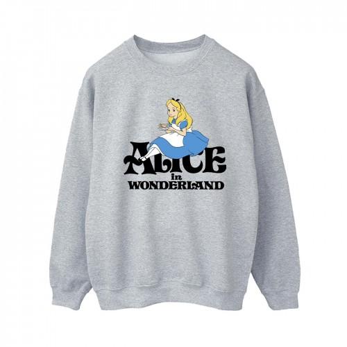 Disney Womens/Ladies Alice In Wonderland Tea Drinker Classic Sweatshirt