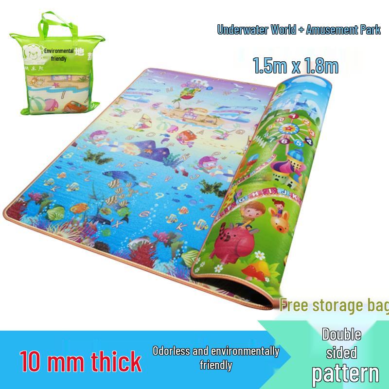 Enlarged Waterproof Outdoor Cartoon Picnic and Camping Mat - Foldable and Moisture-Proof