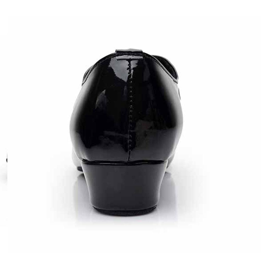 34-45 Size Boys Adult Men Latin Dance Shoes Soft Sole Ballroom Standard Dancing Shoes Heeled 3.5cm