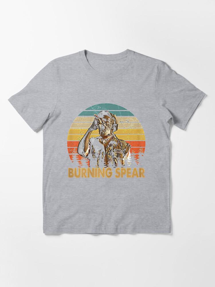 Burning Spear Burning Art Spear Music Jamaican Singers Essential T-Shirt