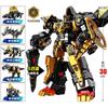 Mini Force Umhang Kraft Kraft Dinoid Krieger REX KAISER SCHWARZE EDITION Verwandlungs Roboter Dinosaurier Verformung Giganoto Dino Spielzeug