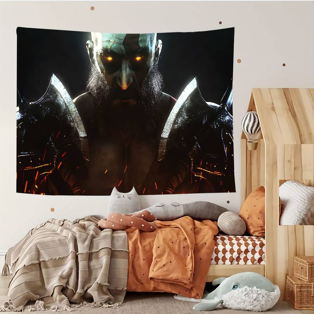 Game God Of War Tapestry Customizable Tapestries Of Various Styleswall Hangings Celebrity Photo Printingwall Hangings