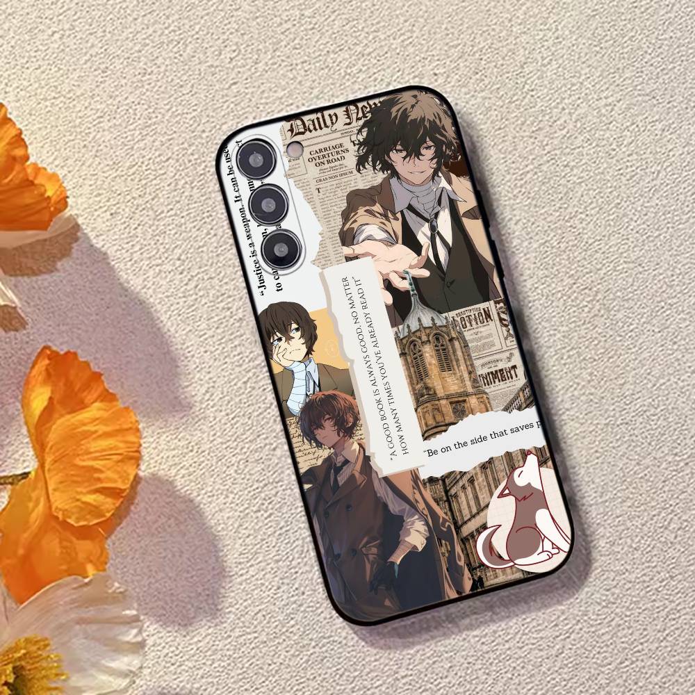 Dazai Osamu Anime Bungo Stray Dogs Phone Case Silicone Soft For Samsung Galaxy A73,A72,A71,A70,A53,A52,A51