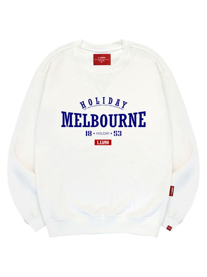 Ellamo Melbourne Sweatshirt Unisex Plus Size S~4Xl (Type A)