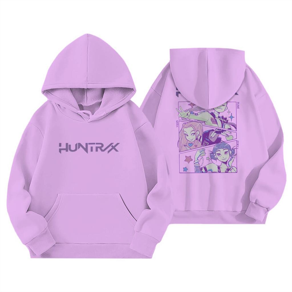 KPop Lovci démonů Dětské mikiny Dívčí oblečení Dětský film Nová mikina s dlouhým rukávem Pulovr K-Pop Lovci démonů Neformální topy