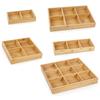 Divided Serving Platter Appetizer Tray with Storage Removable Snack Dishes for Candy