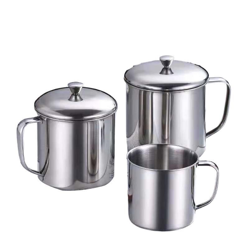 

Anyi 304 Stainless Steel Mugs (10-Pack) 7cm Diameter