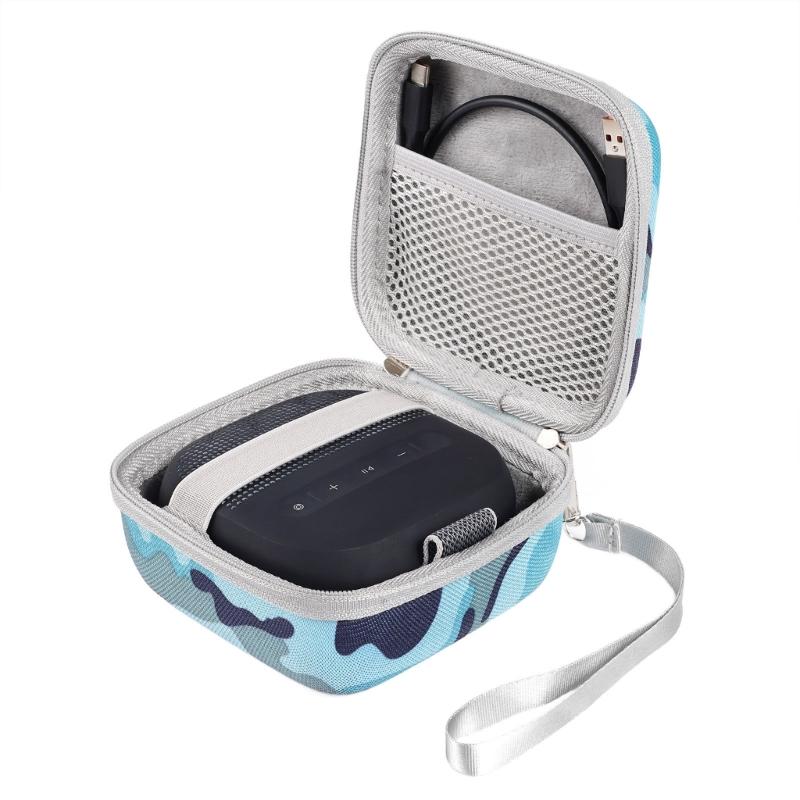Speaker Carrying Bag With Zippers Weatherproof Cover Secure Storage Solution for 2nd Hiking Camping Commuting
