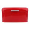 Portable Iron Metal Bread Box With Lid Red/Blue/Black Bread Keeper Container Bread Storage Container Travel Use