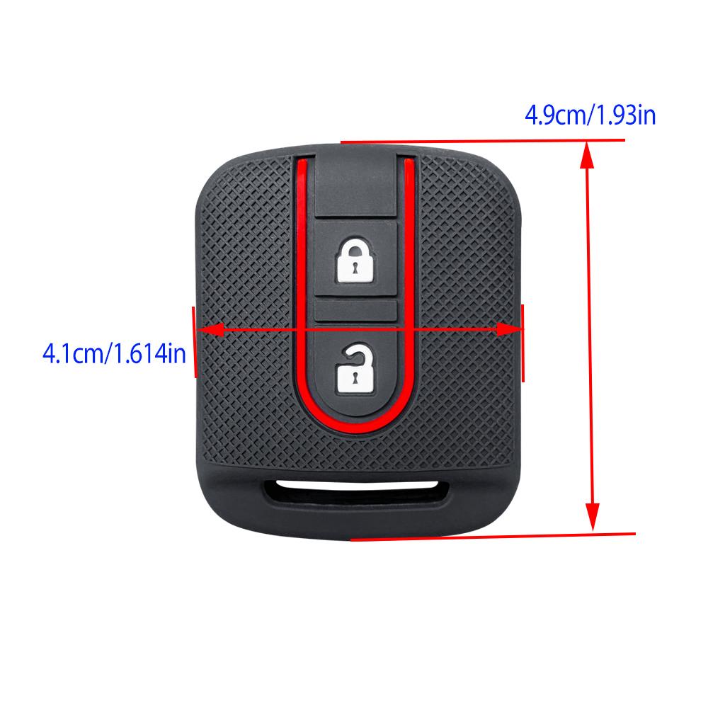 for Nissan qashqai j10 tiida note X-Trail T-31 Pathfinder navara Primera silicone car key case remote key holder cover chain