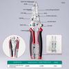 Wire Stripping Tool Wire Stripper 11 In 1 Multifunctional W/ Measurement & Ergonomic Grip For Electrician Repairing Hand Tool