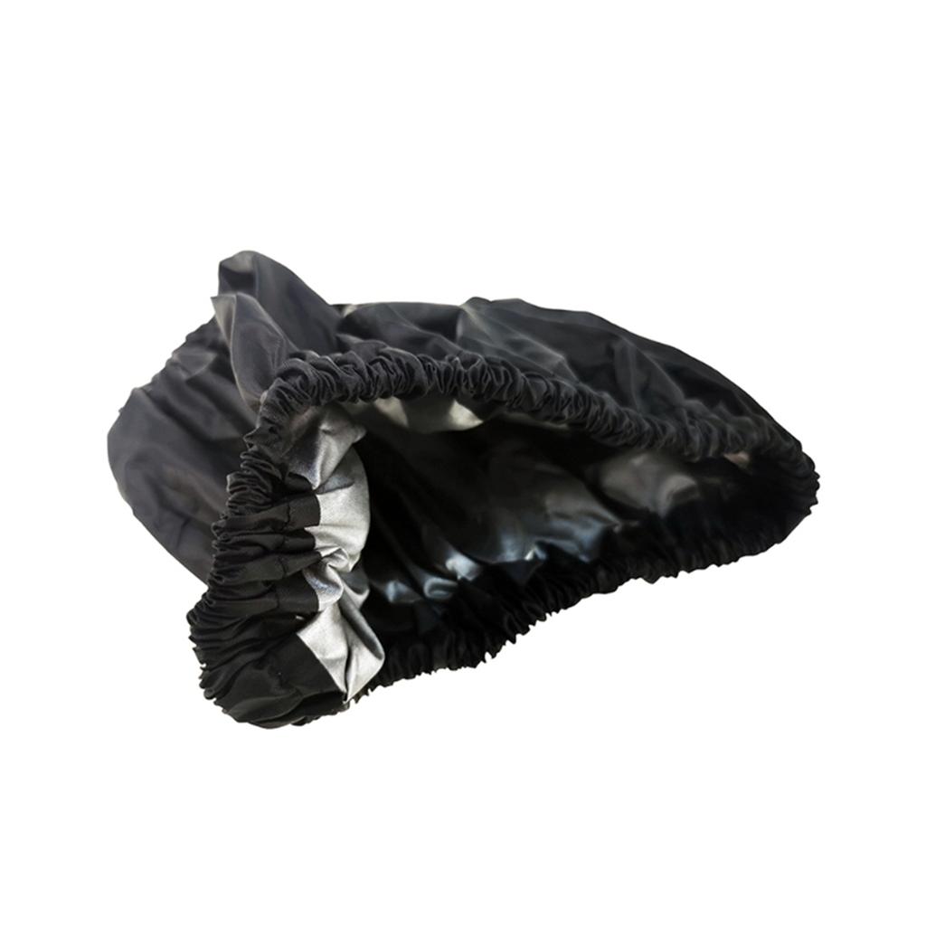 Set of 4pcs Strollers Wheel Protectors Sleeve for Baby Pushchairs Non Slip Wheel Protetive Cover Dustproof Black Case