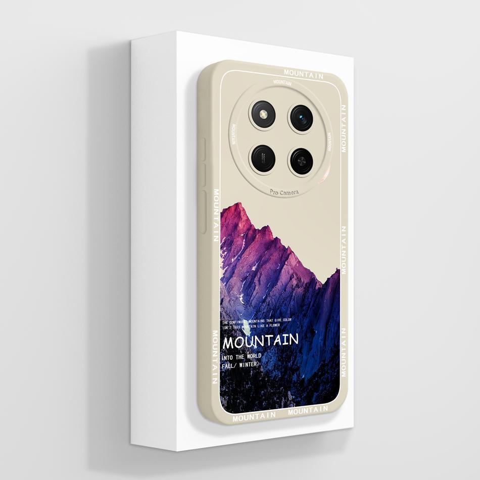 For Honor Magic 7 Lite Case Cute Panda Soft Liquid Silicone Funda High Quality Back Cover For Magic7 Lite Phone Protector Gift