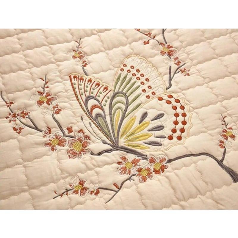 

Диванная подушка с вышивкой бабочки, чехол для дивана, четыре сезона, диванное полотенце, плед, стеганый чехол для дивана, подушка, бесплатная доставка 50x50cm pillow