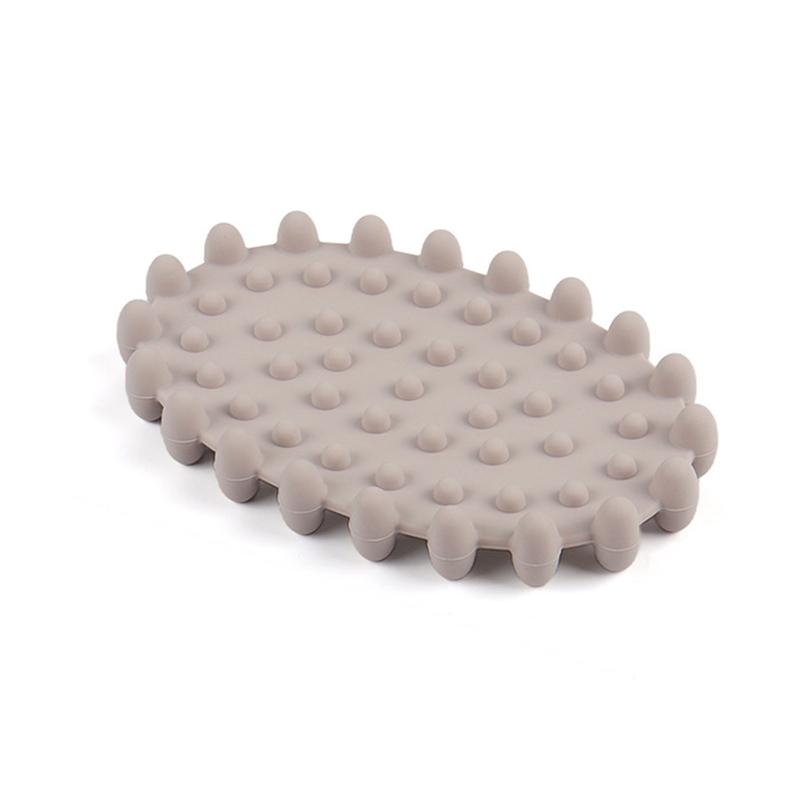Silicone Soap Dish With Drain, Bar Soap Holder For Shower,Bathroom And Kitchen Sink Organizer,Self Draining Waterfall Soap Tray