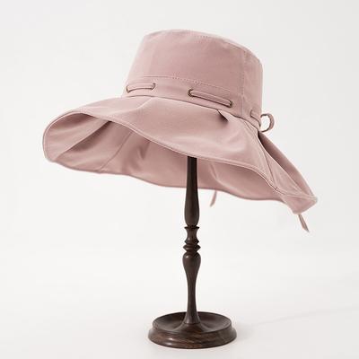 2025 Frühling großer Krempe Fischerhut Damen atmungsaktiv Frühling und Sommer Sonnenschutz UV-Schutz Sonnenhut vielseitig