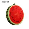 33cm Round Throw Pillows 3D Print Fruit Shape Cushion Decorative Plush Funny Fruit Stuffed Cushions For Couch Chair JAF115