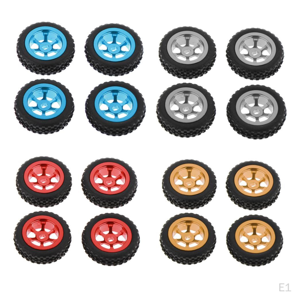 4 Pieces RC Car Wheel Tires Replacement for P929 P939 K979 K989 -4 Choice