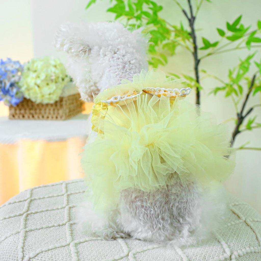 Pet Circle Lace Bobo Pink Princess Dress for Small To Medium Dogs