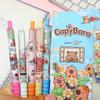 Capybara Party Cartoon Cloud Pen Holder - Cute Ins Style Clickable Black Pen, Quick-Drying for Students