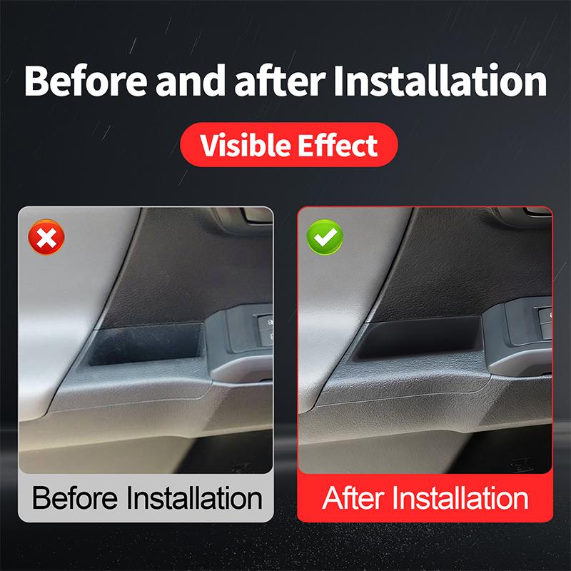 For Toyota Tacoma 2016- Door Top Storage Box Silicone Organizer Interior Upgrade Accessories