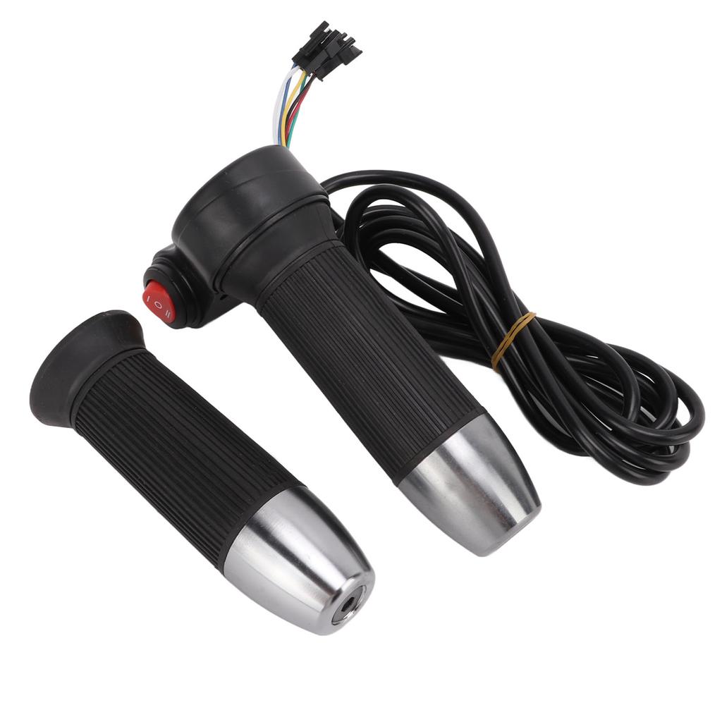 Twist Throttle Accelerator Handle Grip Electric Handle Grips Set Low Middle High Speed Gear for Electric Vehicle