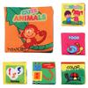 New Baby Soft Cloth Book Hand Book Early Education Toy Sound Paper Bag Packed