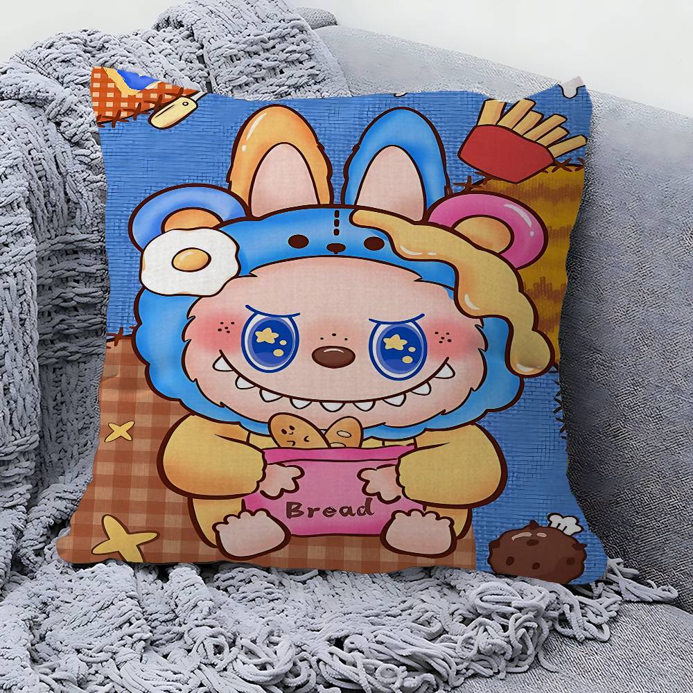Hot L-La-Bubus Z-Zimomos Cushion Cover Pillow Cover Decor Pillowcase Printed Cushion Case For Couch