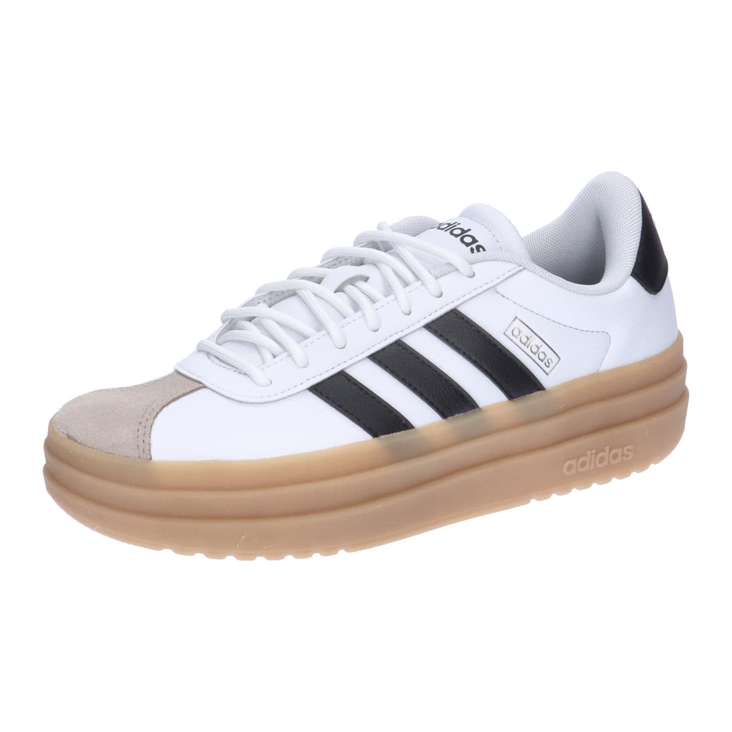 

Adidas VL Court Bold These athletic shoes feature a thick making them suitable for everyday and everyday Stylish sneakers, white/black, IH3083. sole, белый