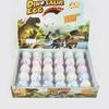 30Pcs/Box Novel No Odor Gift Reusable Easter Eggs Dinosaur Toys Display Mold Party Favor Egg Figure