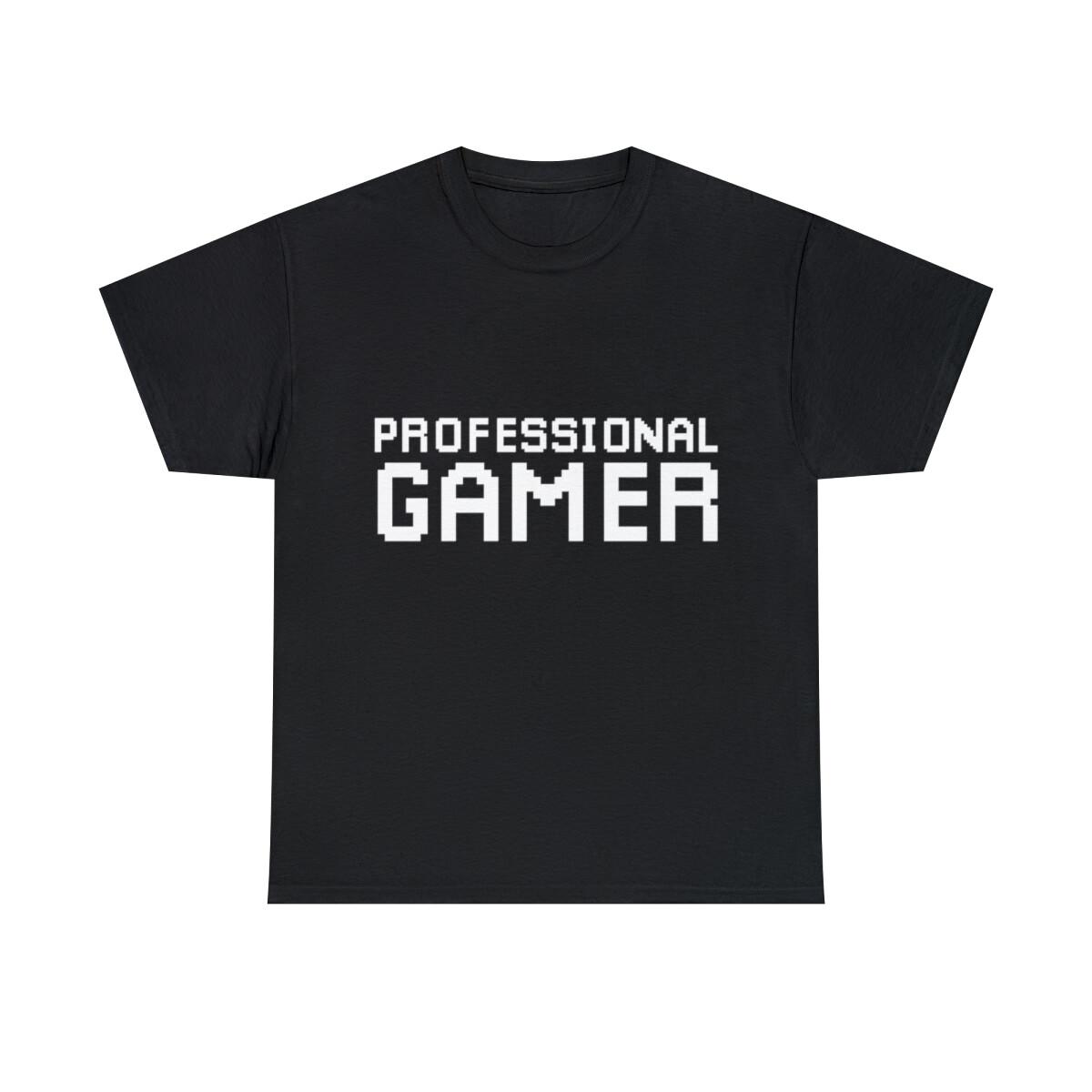 Professional Gamer Graphic Tee Shirt, S-5XL XXXL
